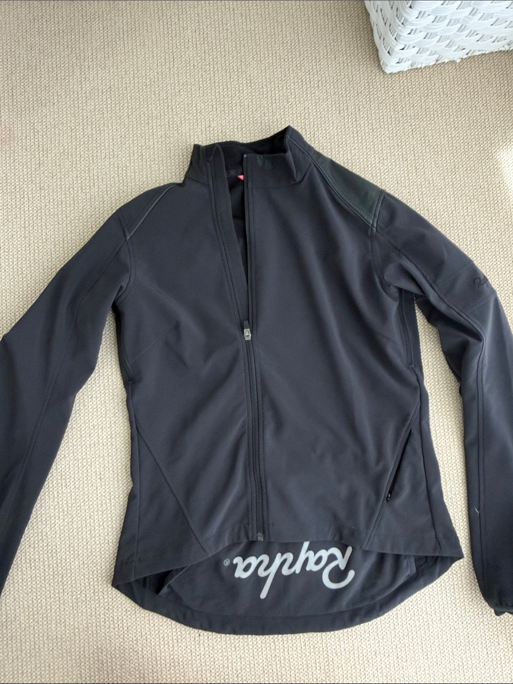 Rapha Black Women's Softshell Cycling Jacket